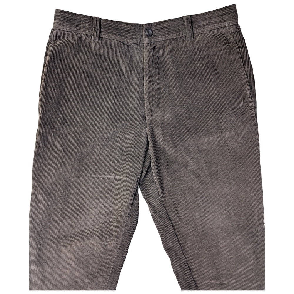 Vintage Y2K Dockers Brown Corduroy Pants | 34 x 28.5 | Straight Leg - Picture 3 of 7